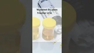 Wusstest du, dass - Quickfacts - 15 Sekunden Wissen #urin #bakterien #geruch