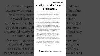 At 42, i met this young intern #storytime #confession #bts