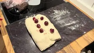 Sour cherry chocolate sourdough 