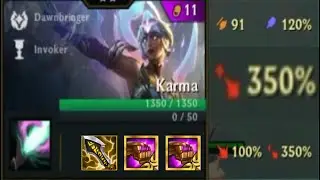 DOUBLE RADIANT GAUNTLET KARMA | 350% CRIT DAMAGE | Set 5.5 [11.20] | TFT Guide | TFTutor