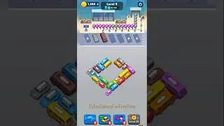 Bus Fever - Car Parking Jam - Level 9 gameplay  puzzle brain color sort bus jam game walkthrough