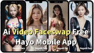 Free Mobile App Video Faceswap Hayo app image faceswap #roop