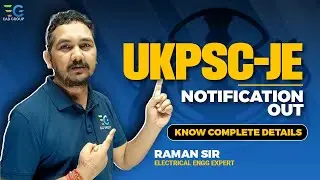 UKPSC- JE 2023 Exam Notification Out | Know complete details by Raman sir | EAD Online Classes