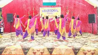 panjabi dance by girls.#annualfunction#dance #panjabisong#schoolannualfunction #mbvm_school_semliya