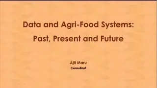 GFAR / GODAN / CTA webinar 
