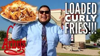 Arby's Loaded Curly Fries Review - Full Nelson Eats A Lot - Fast Food Review