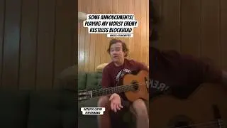 Some Announcements! #restlessblockhead #singersongwriter #music #guitar