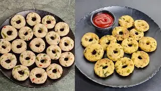 5 मिनट में होटल जैसा क्रिस्पी सूजी मेदू वडा 😍VFL