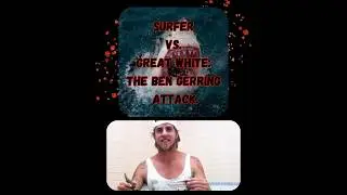 Surfer Vs Great White: The Ben Gerring Attack. #SharkAttack #Sharks #Surfing #Ocean #Predator #Sea