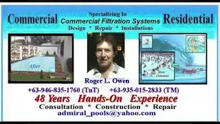 Updated video, Admiral Swimming Pool Construction and Repair