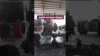 scania axle gear change#mechanic #scaniatouring #foryou #shorts