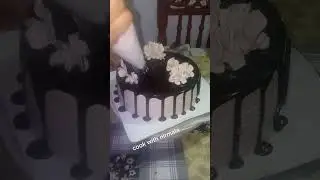 Chocolate cake design. Chocolate dripping cake chocolate cake8