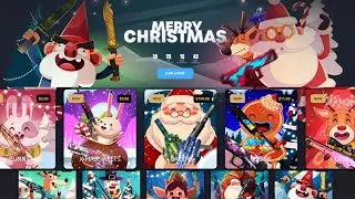 5 all new Christmas Cases on Key-Drop for the Christmas Event!
