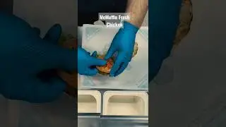 MC Donalds Breakfast POV MC Muffin Fresh Chicken
