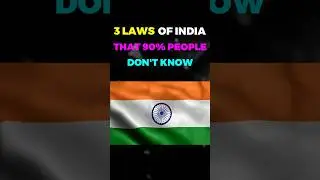 3 Laws of India that 90% people don't know 😳| 3 Laws of India that 90% people don't know 😍 #short...