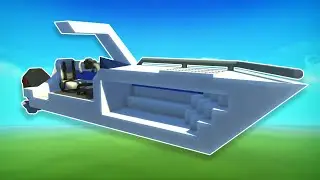 Turning Half of a Boat into a Full Boat! - Scrap Mechanic Gameplay