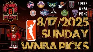 WNBA Picks Today 8/17/2025 | Free Daily Bets, Insights & Predictions & Breakdown| 5 Plays 