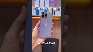 📲 iPhone 16 Pro Max 256 GB / 🔋 91 % 💰    #smartphone  #pro #repair #automobile