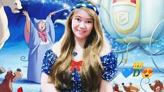 Cinderella and Prince Charming 😍 (A Dream is a Wish Your Heart Makes)