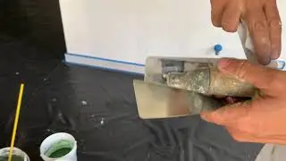 HOW TO APPLY FIRST COAT OF  NOVACOLOR VENETIANPLASTER