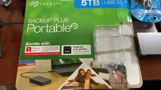 Seagate backup plus portable 5TB shack/tear down/disassemble