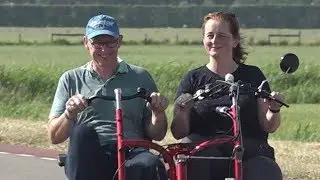 Medemblikkers luchten hun hart op duofiets bij ambtenaar
