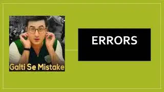 Errors , Analytical chemistry