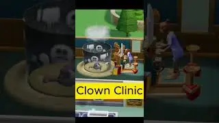 Clown Clinic | Two Point Hospital #shorts #twopointhospital #playthrough