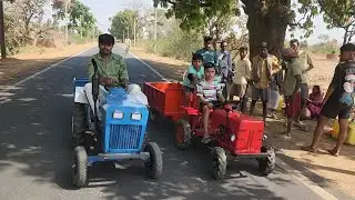 Mahindra Vs Swaraj Mini Tractor Driving 😍🤑 | Toy Pur