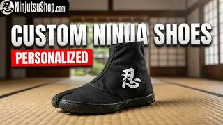 Custom your own Ninja JikaTabi Shoe Traditional Japanese #NinjaShoe for practice of #ninjutsu