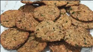 గోధుమపిండి-మెంతి ఆకు చెక్కలు స్నాక్స్👌👌 #WheatFlour Methi Chekkalu#snacksrecipe @HOUSEOFMK-01 