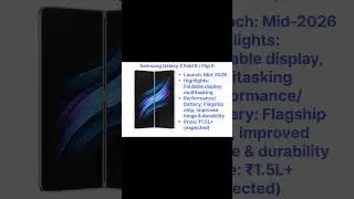 SAMSUNG Z FOLD 8/FLIP 8 LEAKS AND SNEAK PEEK👀😮#tech2026 #smartphone #samsung #tech #smartphoneleaks