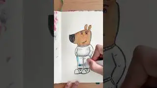 THE MOST CHILL GUY ✍️🤧 #comicart #drawing #tutorial #inksketch #art