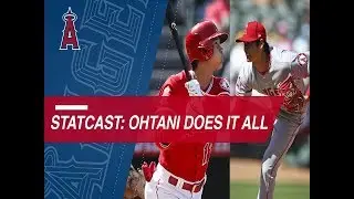 Statcast looks at Ohtani on the mound, at the plate