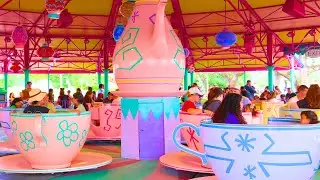Mad Tea Party Ride POV | Spinning Teacups at Magic Kingdom | Walt Disney World 2025