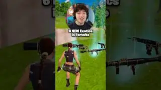 6 NEW Exotic Weapons in Fortnite!