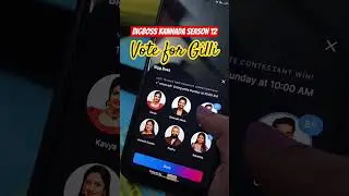 BigBoss Winner Kannada Season 12| Vote for Gilli #gilli #gillinata #biggboss #bigbosswinner #2026