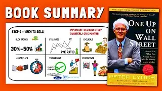 One Up on Wall Street (Book Summary) - How to invest in Stocks by Peter Lynch