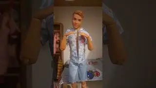 Barbie Movie Inspired Look (Ken) #shorts #dollcollector #ken #barbie #stopmotion #dollstopmotion
