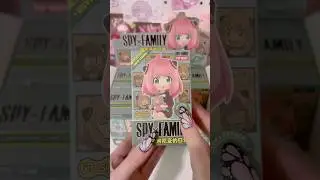 #popmart spy x family full set unboxing 🩷#anime#spyxfamily#fyp #unboxing#kawaii#blindbox#asmr #anya
