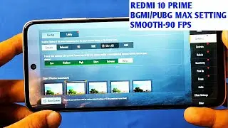 REDMI 10 PRIME Test Game BGMI/PUBG Smooth 90 FPS