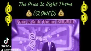 The Price Is Right Theme (SLOWED)💰 @slowlicious #priceisright #bobbarker