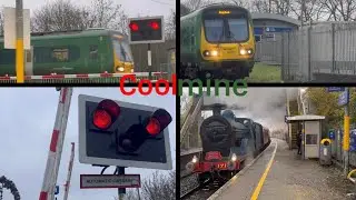 *Christmas Special, RPSI* Coolmine level crossing, Dublin (07/12/25)