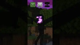 Mutant Zombie,Skeleton and Enderman #mutant #monsterschool