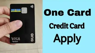 One Card Credit Card apply through One score App