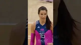🇨🇿  Magdalena Jehlarova gets incredible high and hits above the block ✈️  (Atlanta - Austin) #lovb