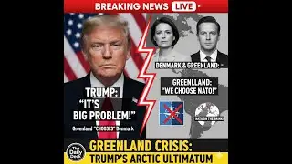 Greenland Denmark Standoff#breakingnews #greenlandcrisis