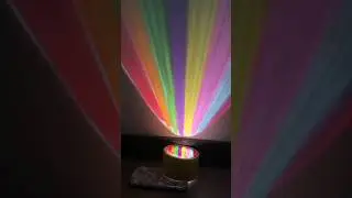 DIY Rainbow Light with Tape - Magical Craft Idea!#diy #recycledart #artandcraft #art #craft