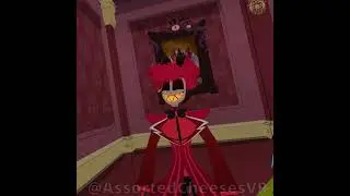 Alastor's Giant Pickle! 🥒🔥- VRChat Funny Moments (Hazbin Hotel)