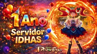 SERVIDOR IDHAS 1 ANO | Live Especial com GMs e Pr&ecirc;mios 🎁